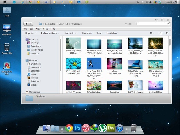 mac os x mountain lion theme for windows 7 download